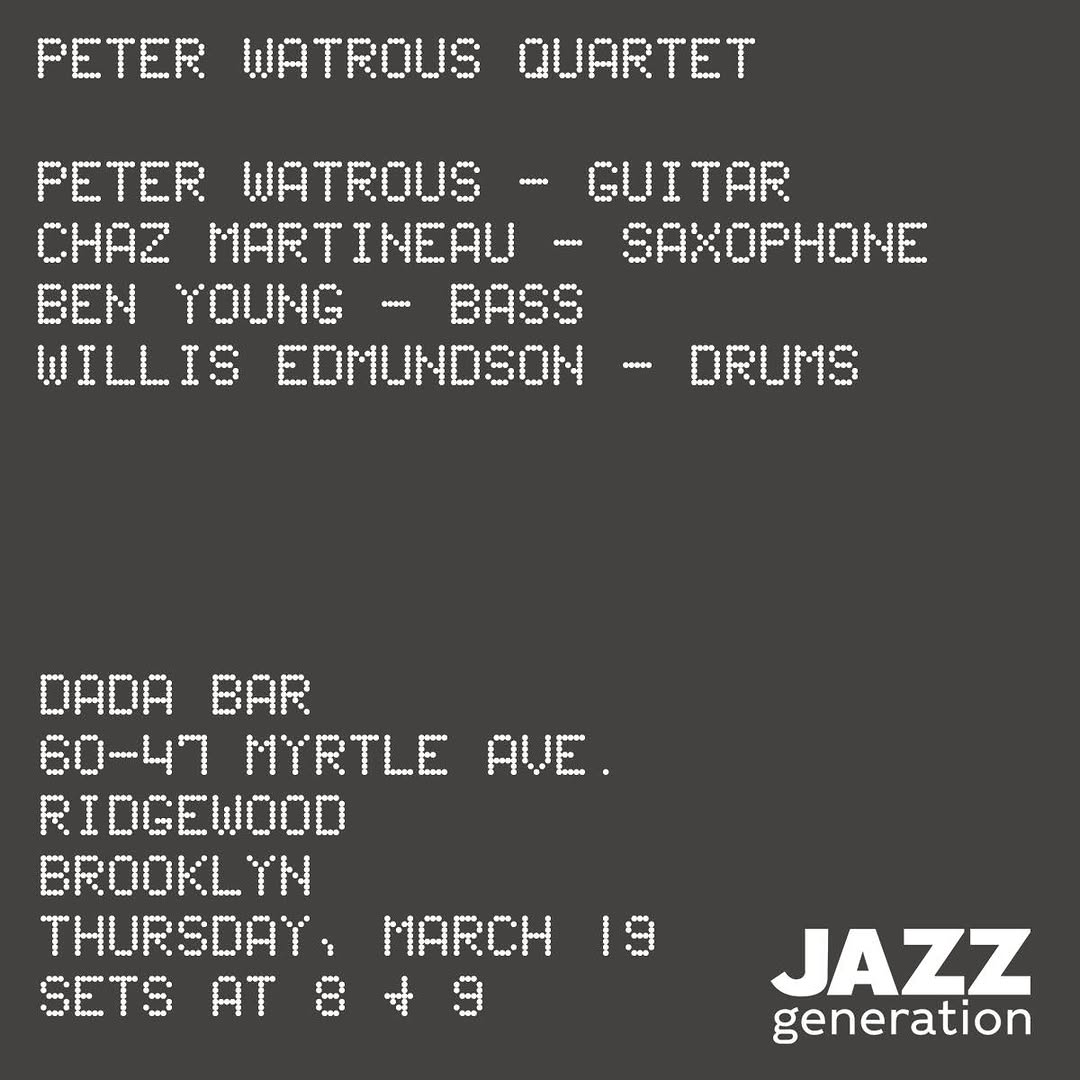 Peter Watrous Jazz Night at DADA