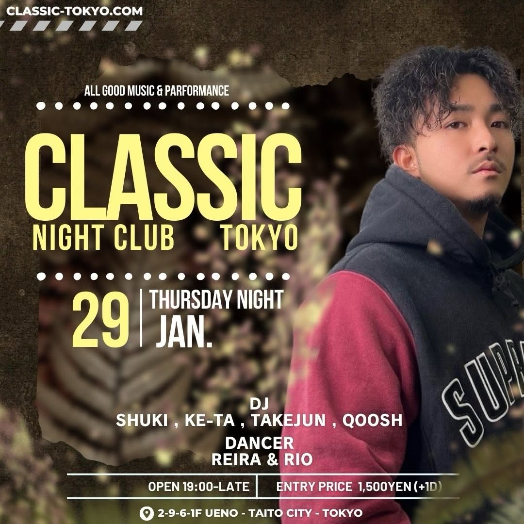 wednesday night at classic tokyo edition 3